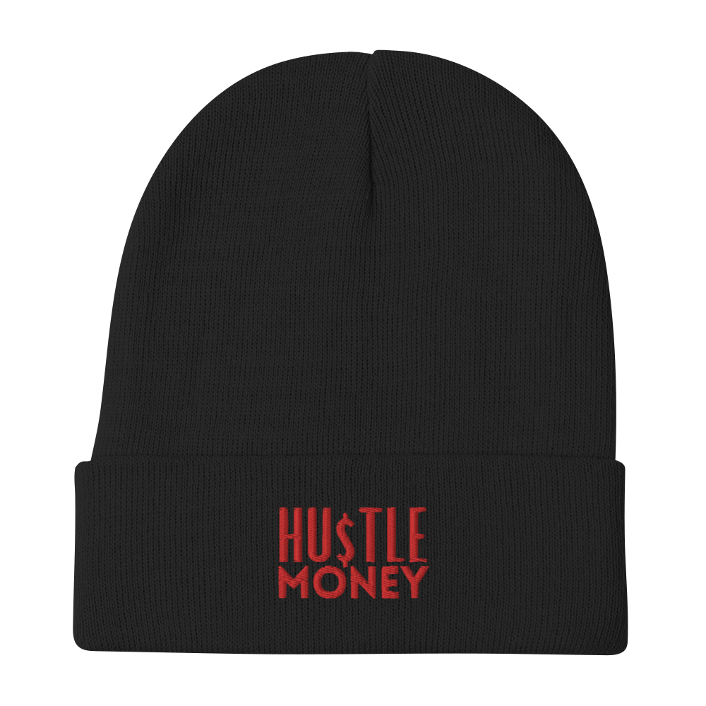 HM Classic Embroidered Beanie (RED)