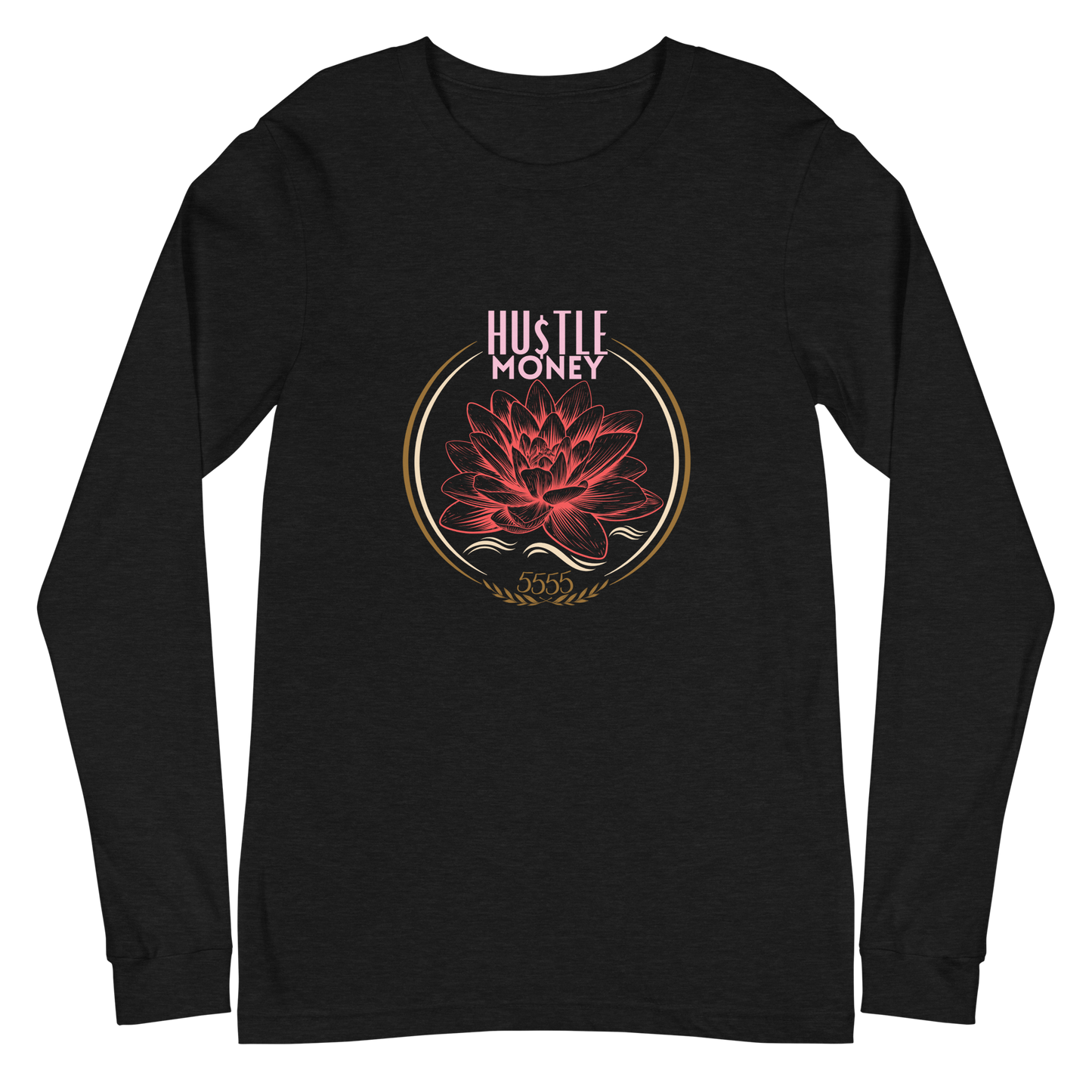 Women's HM Lotus 5s Long Sleeve Tee (Tan/Red/Pink/Brown)