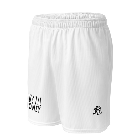 Unisex mesh shorts (WHT/BLK)