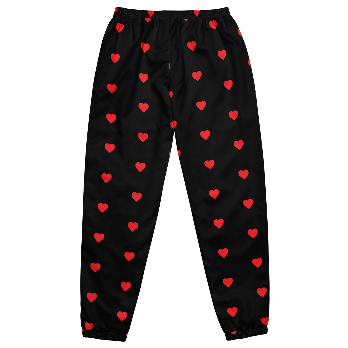 Unisex HM Classic Hearts track pants (RED/BLK)