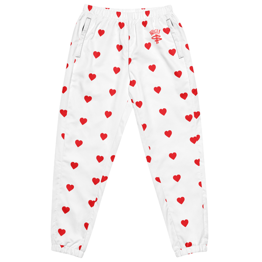 Unisex Hearts track pants