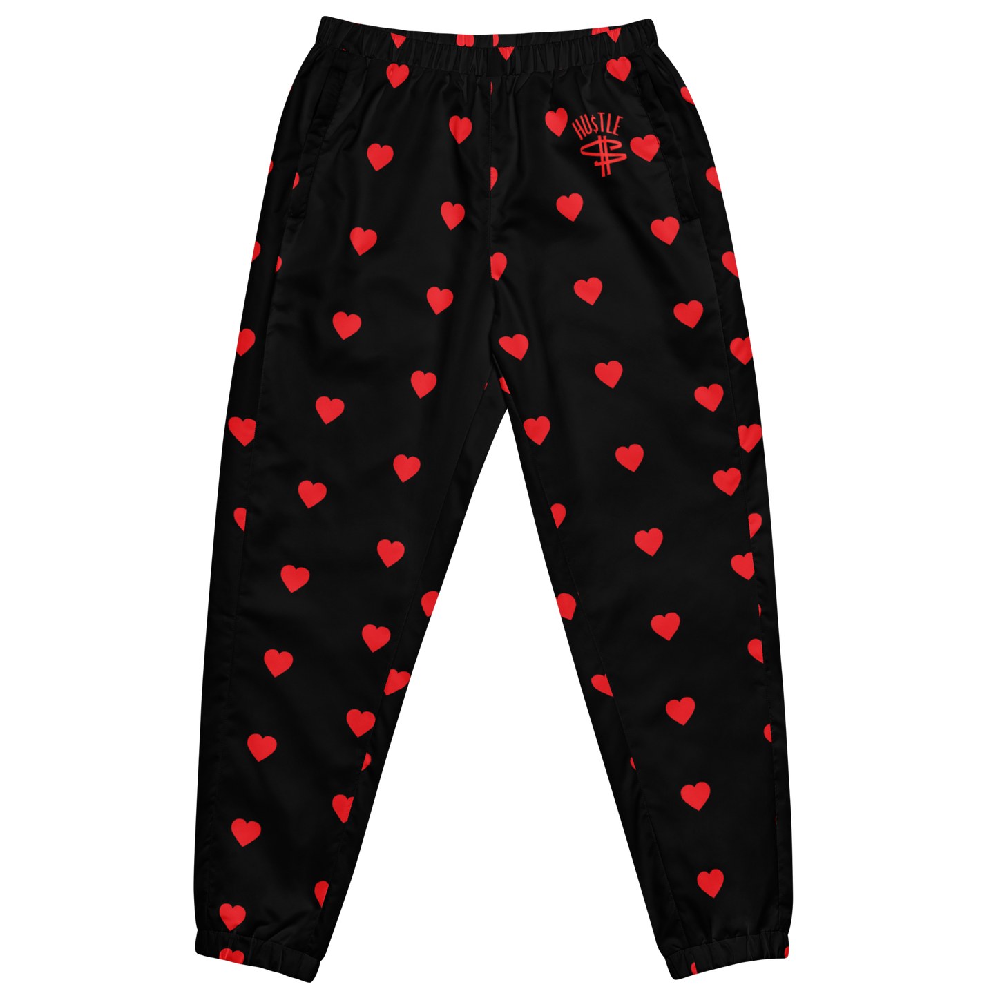 Unisex H$ Hearts track pants (RED/BLK)