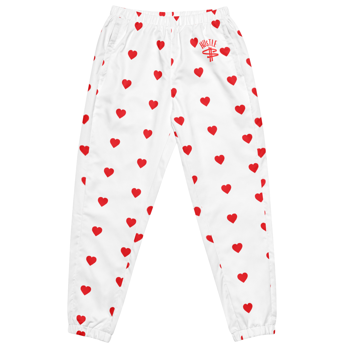 Unisex H$ Hearts track pants (RED/WHT)