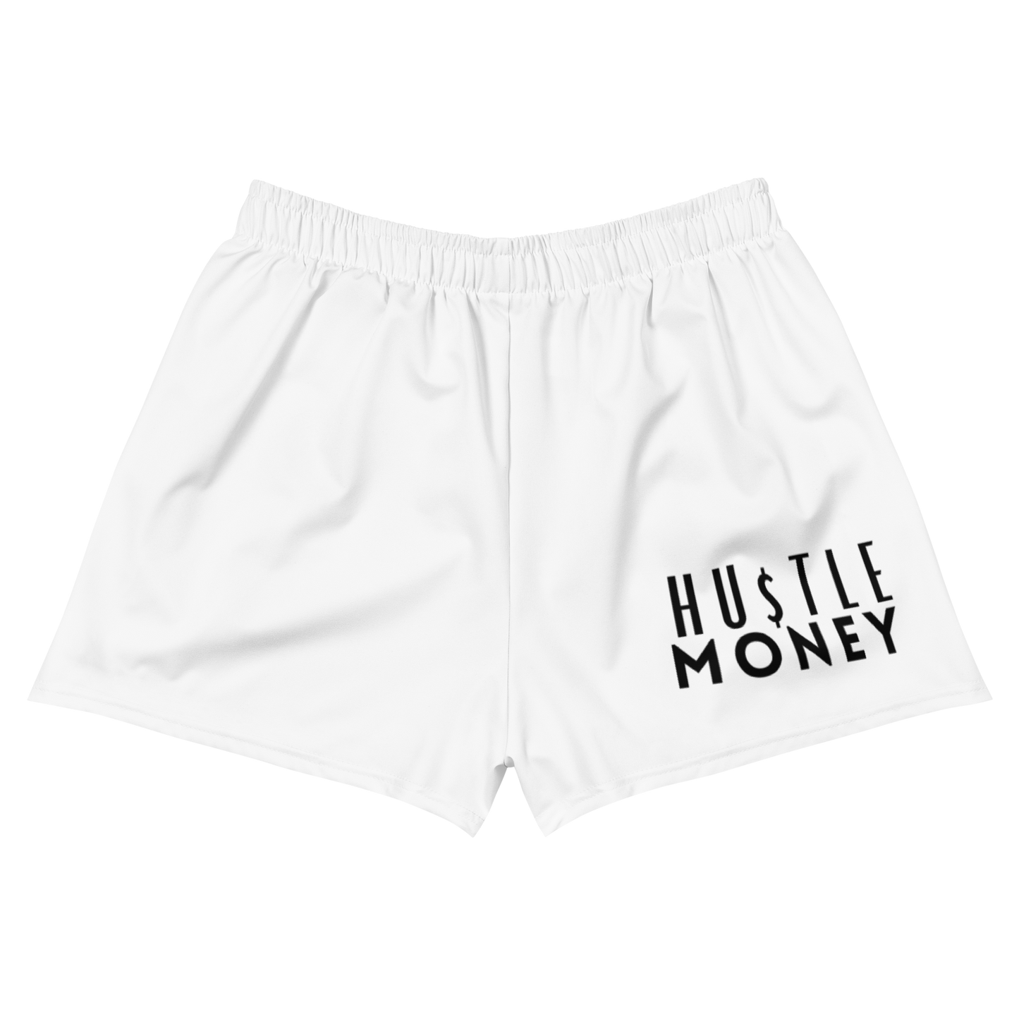 Women’s HM Athletic Shorts (WHT/BLK)