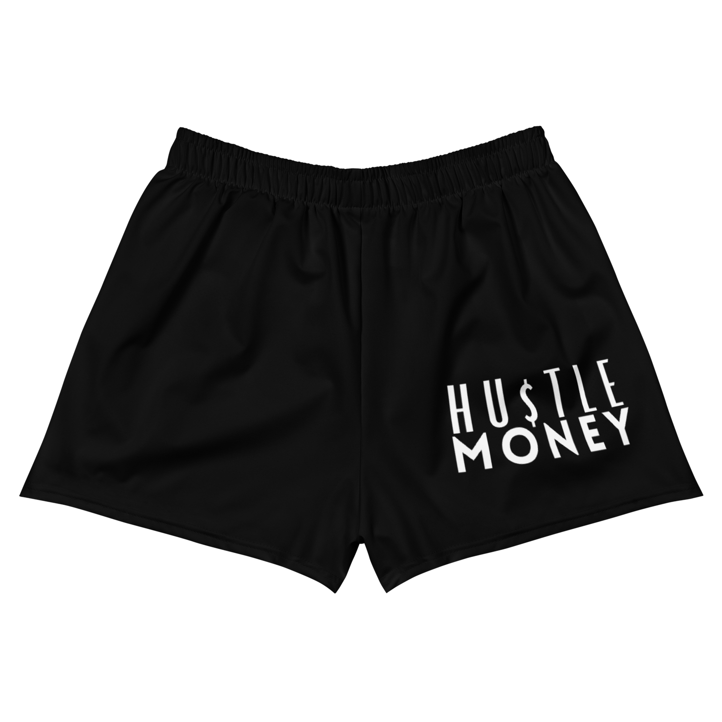 Women’s HM Athletic Shorts (BLK/WHT)