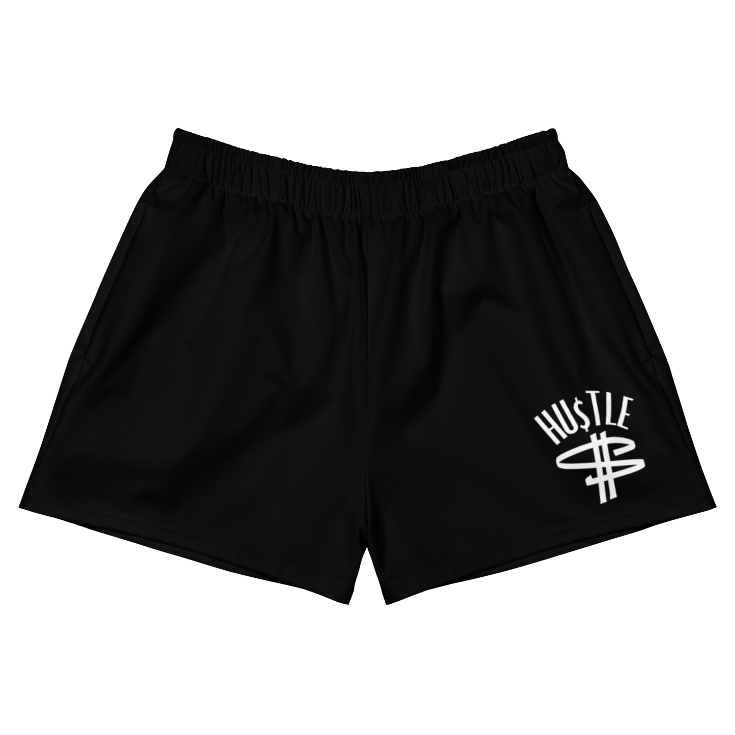 Women’s HM Athletic Shorts (BLK/WHT)