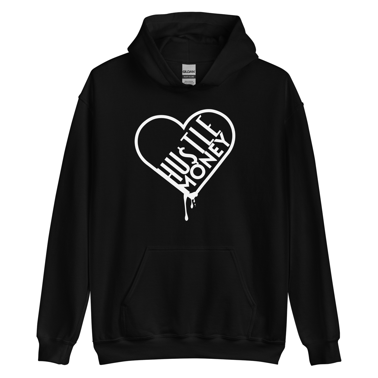 Unisex H$ V-Day Hoodie #2 (WHT)