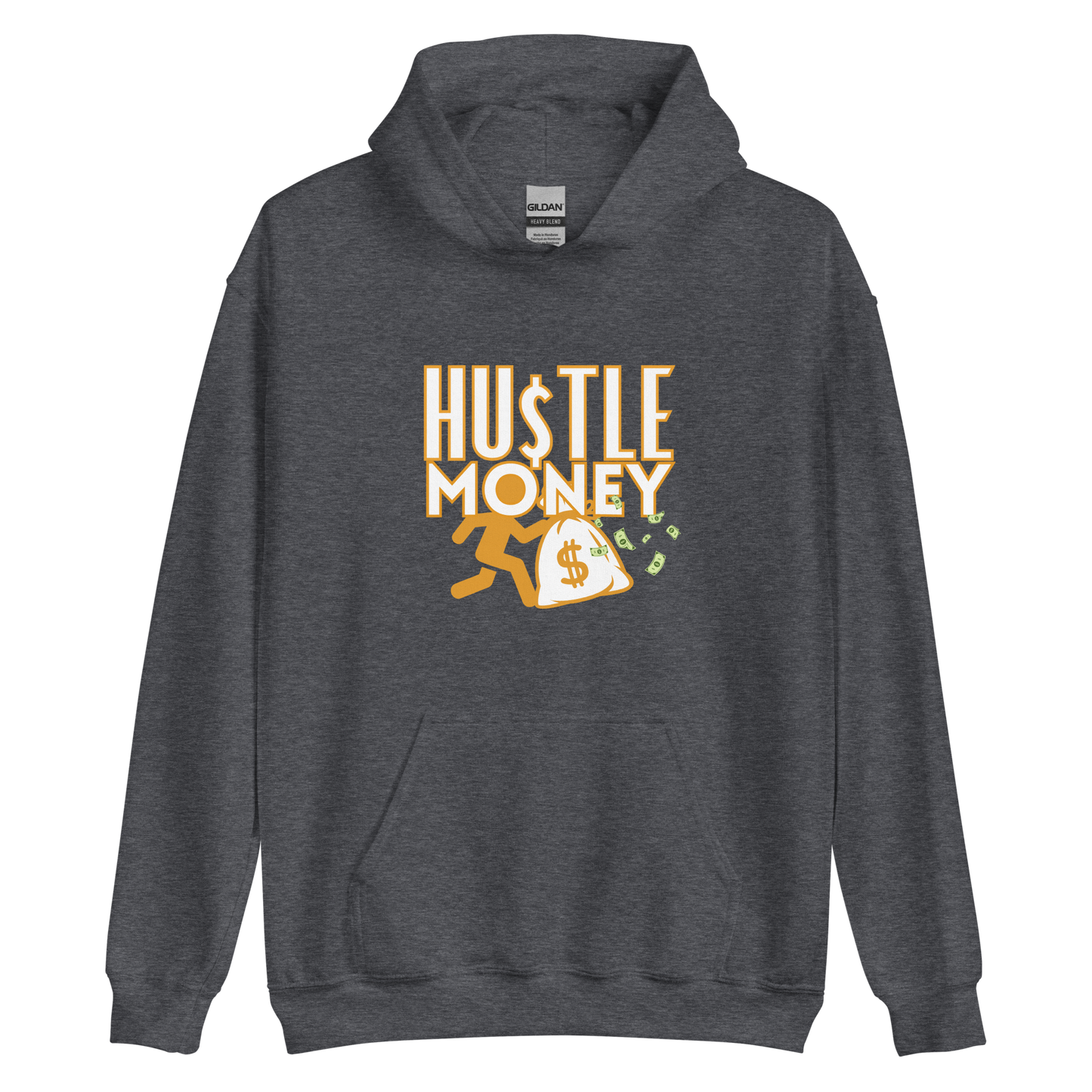 Unisex HM Hoodie (White/Gold)