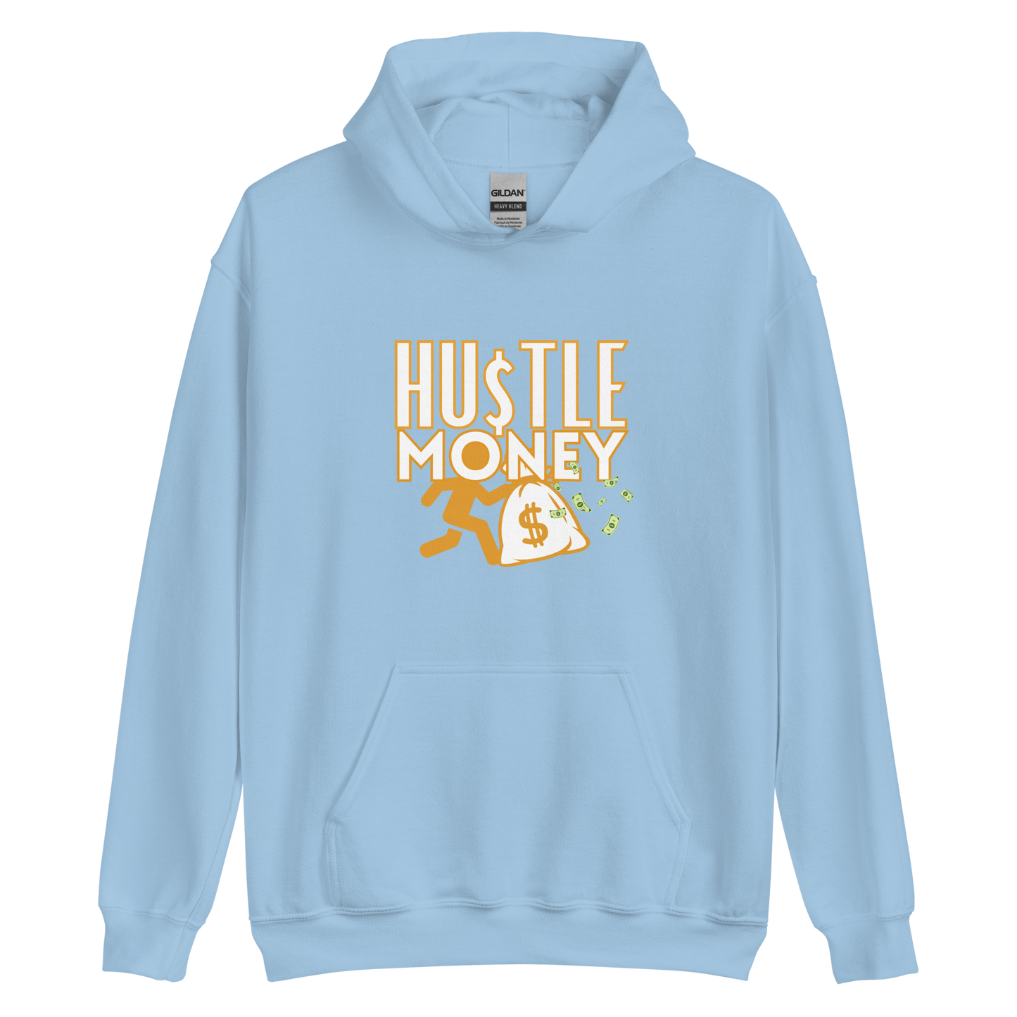 Unisex HM Hoodie (White/Gold)