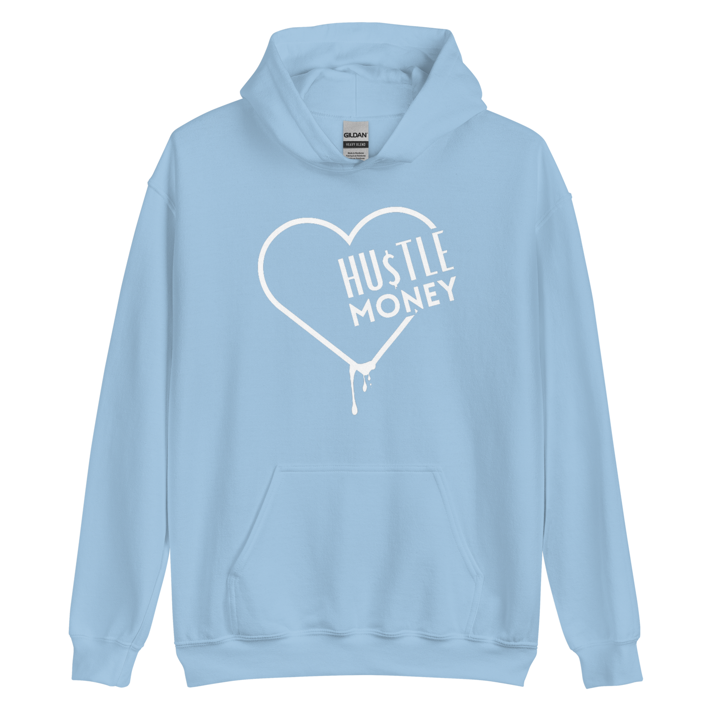 Unisex H$ V-Day Hoodie #1 (WHT)