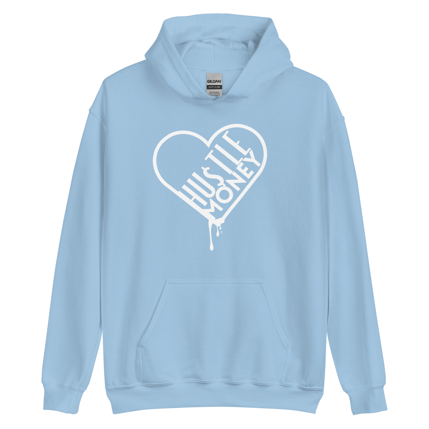 Unisex H$ V-Day Hoodie #2 (WHT)