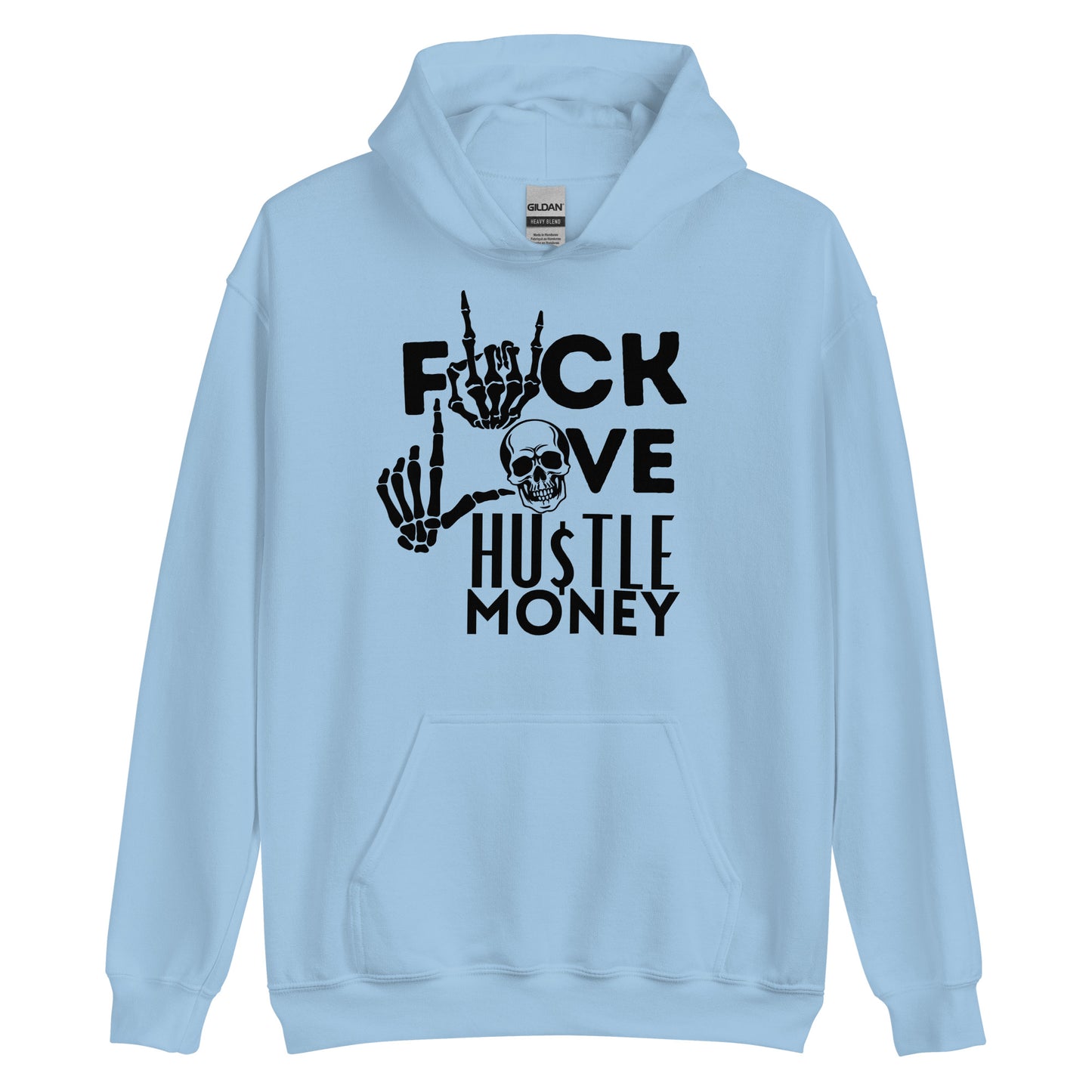 Unisex HM F Love Hoodie #1 (BLK)