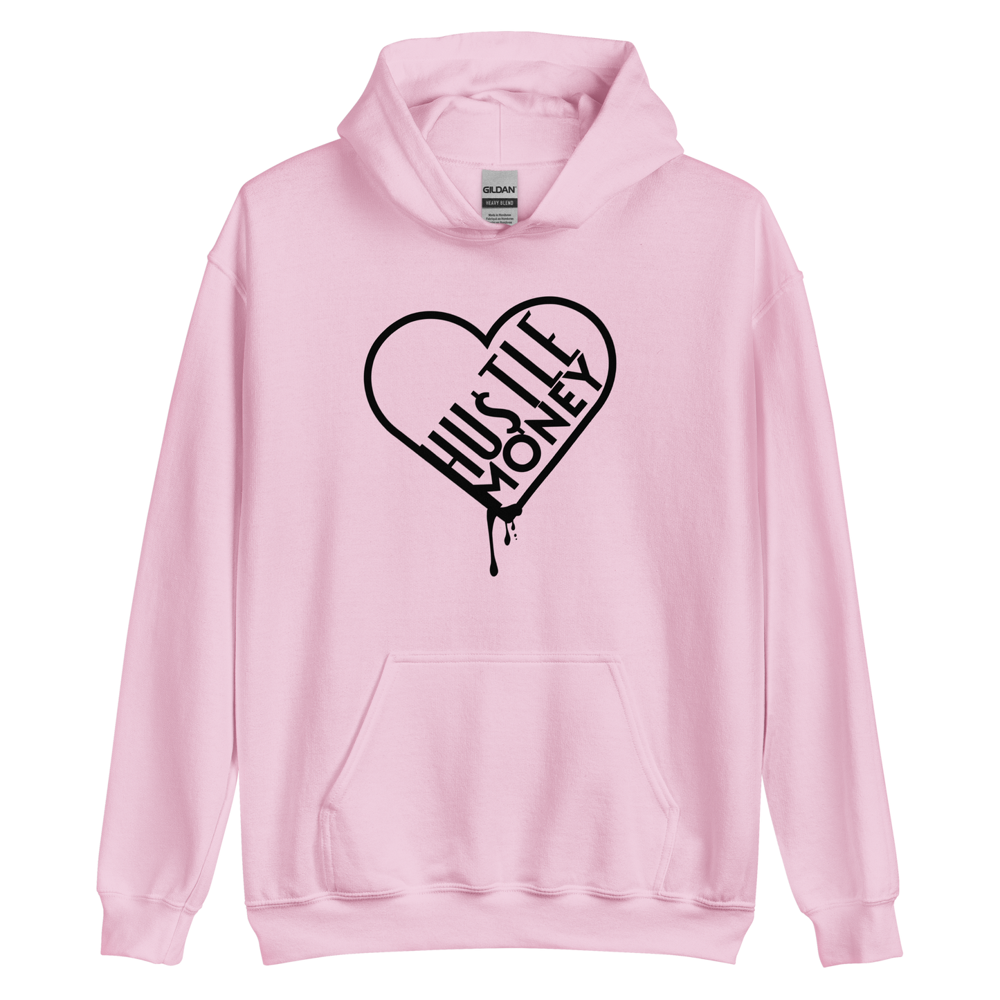 Unisex H$ V-Day Hoodie #2 (BLK)