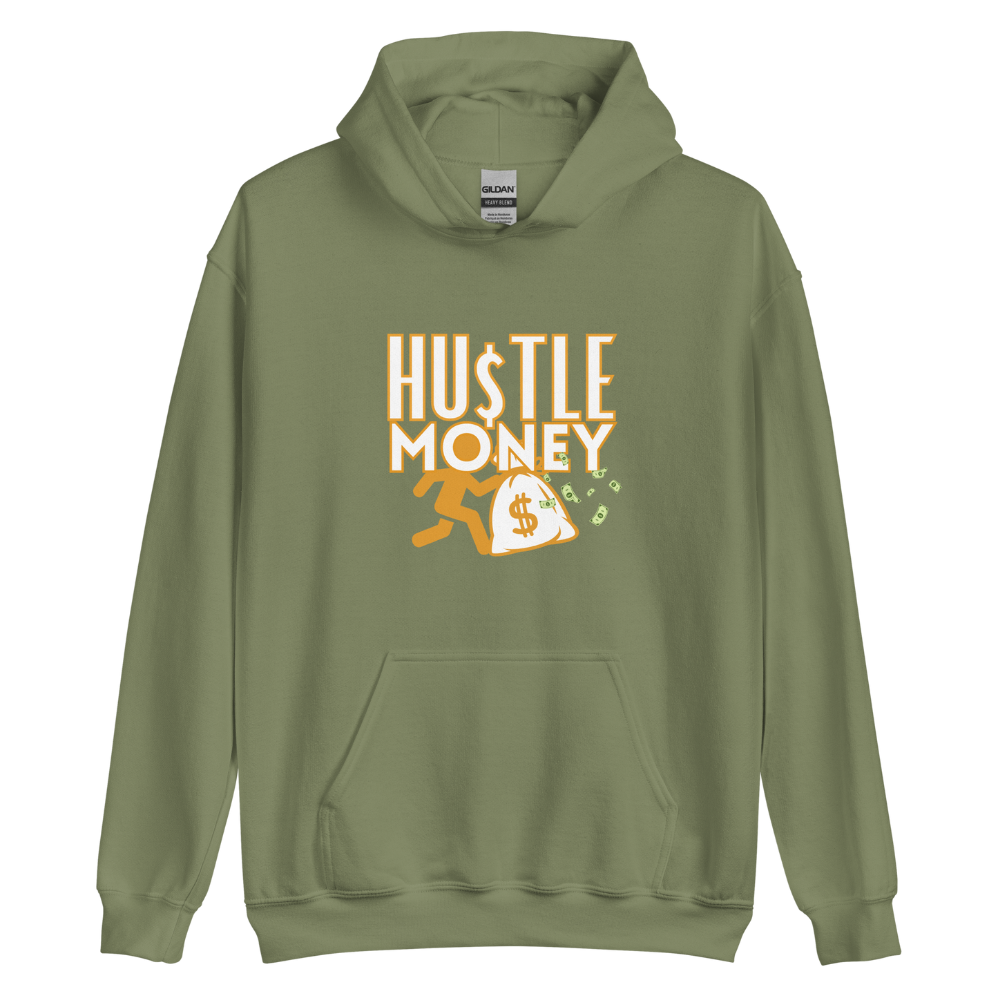 Unisex HM Hoodie (White/Gold)