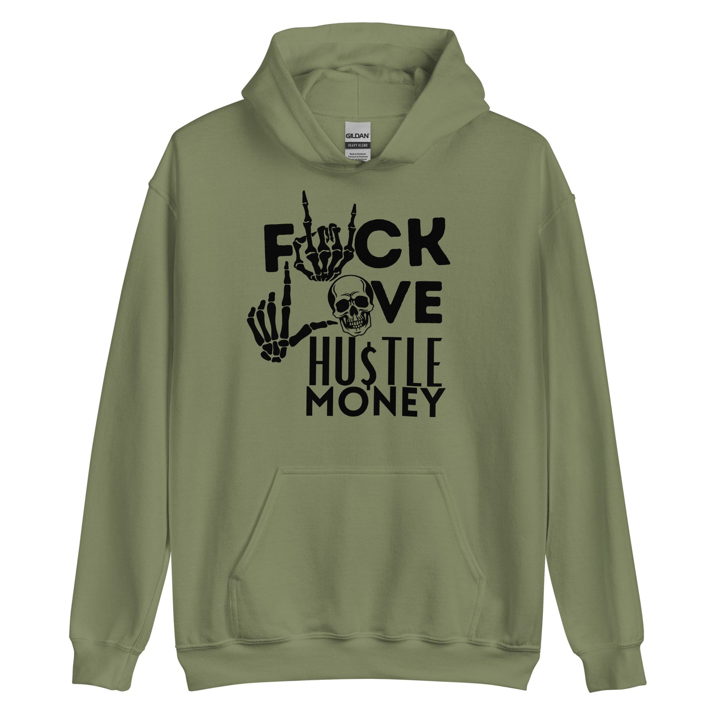 Unisex HM F Love Hoodie #1 (BLK)