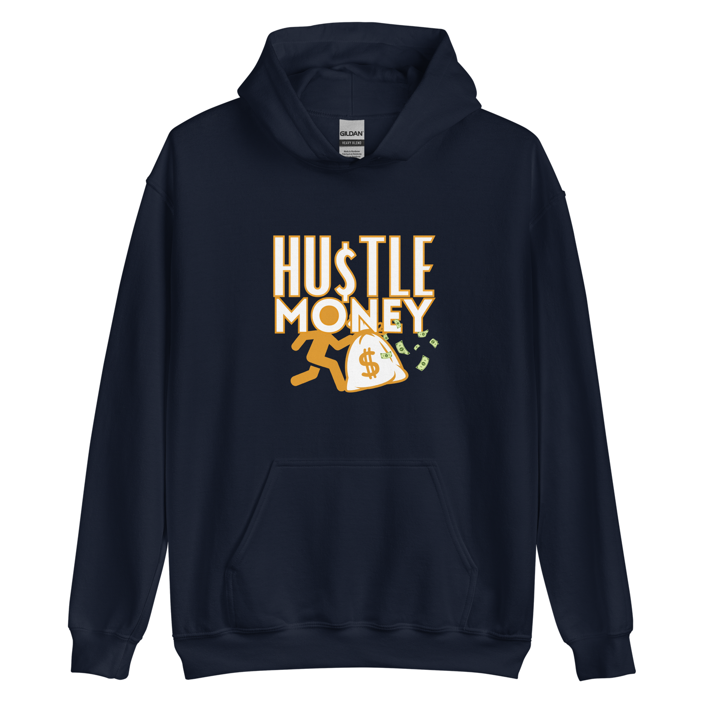 Unisex HM Hoodie (White/Gold)