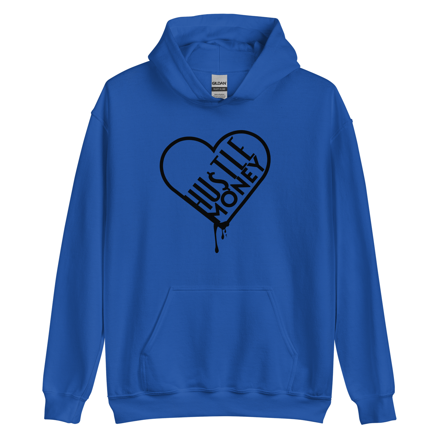 Unisex H$ V-Day Hoodie #2 (BLK)