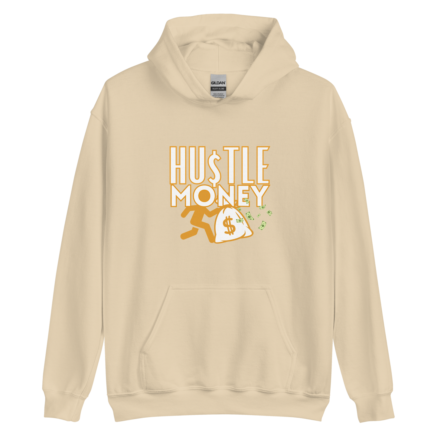 Unisex HM Hoodie (White/Gold)