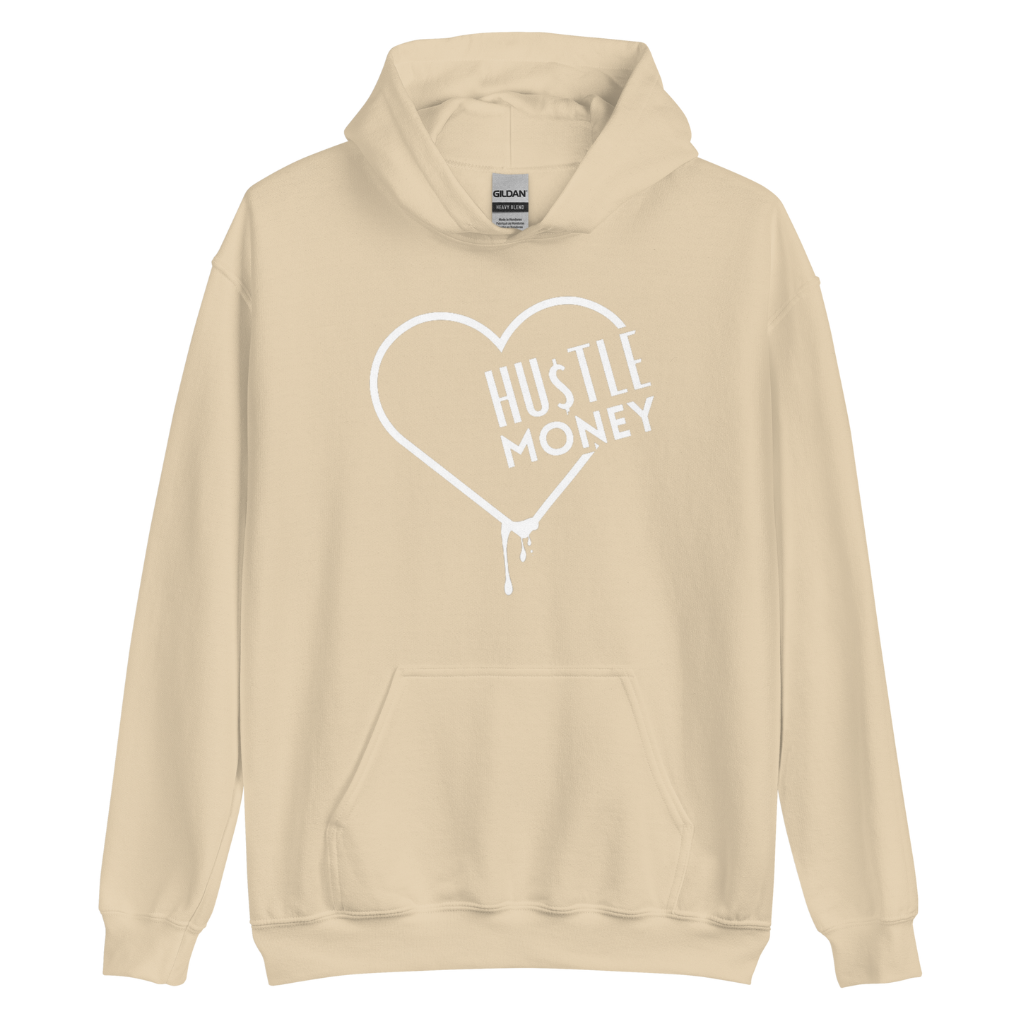 Unisex H$ V-Day Hoodie #1 (WHT)