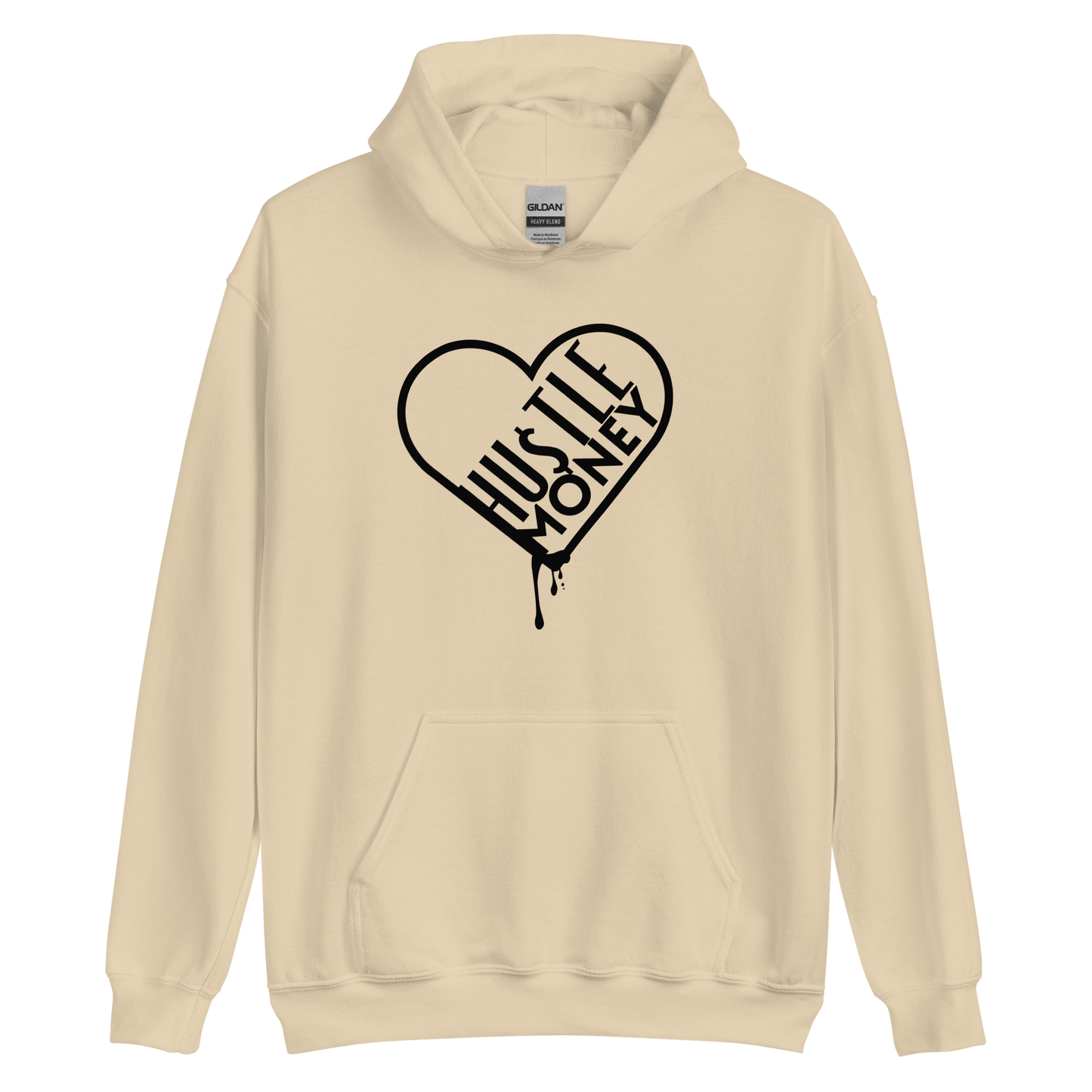 Unisex H$ V-Day Hoodie #2 (BLK)