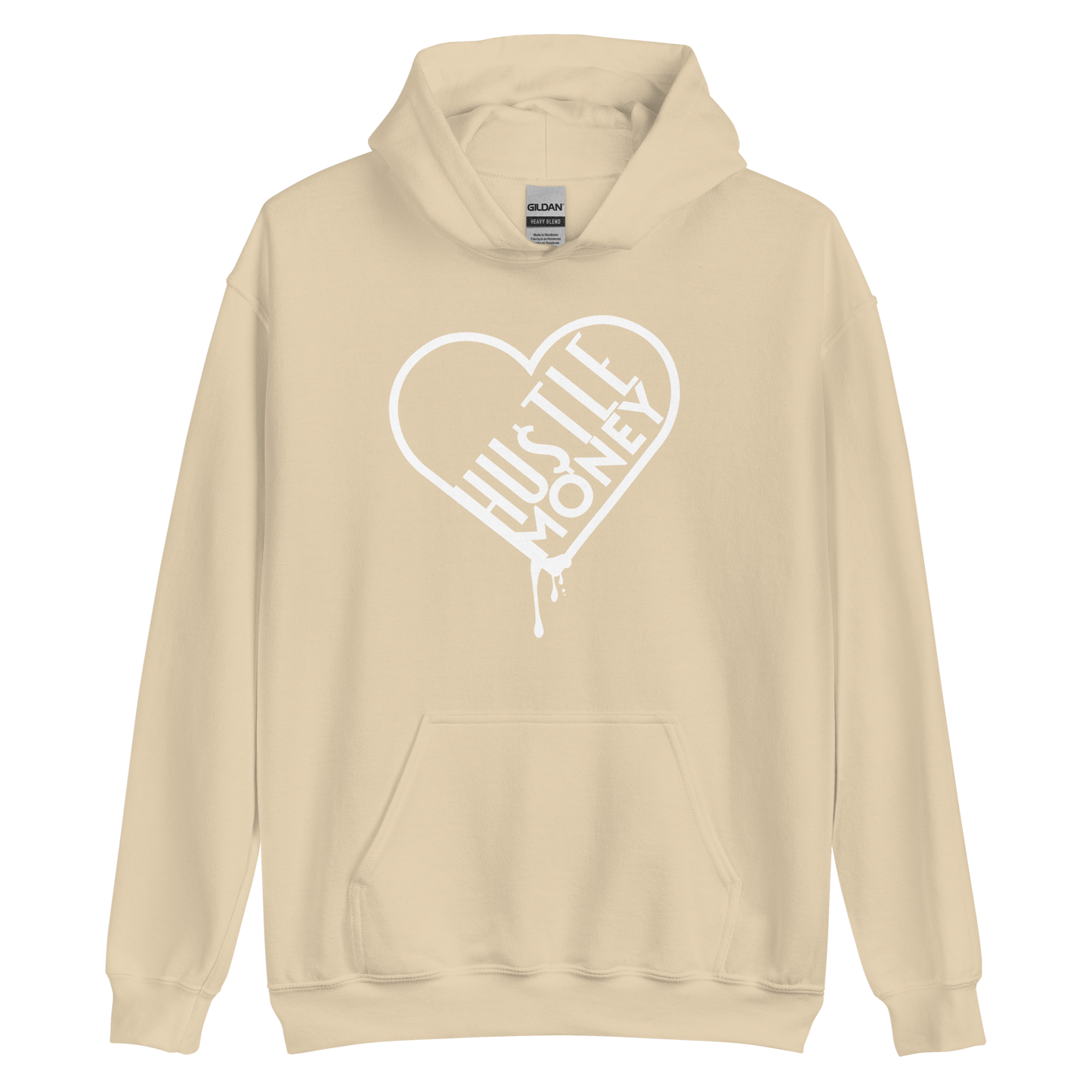 Unisex H$ V-Day Hoodie #2 (WHT)