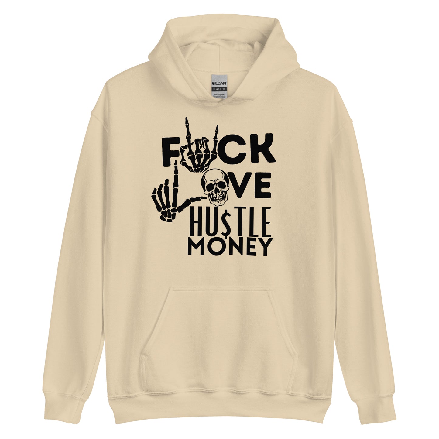 Unisex HM F Love Hoodie #1 (BLK)