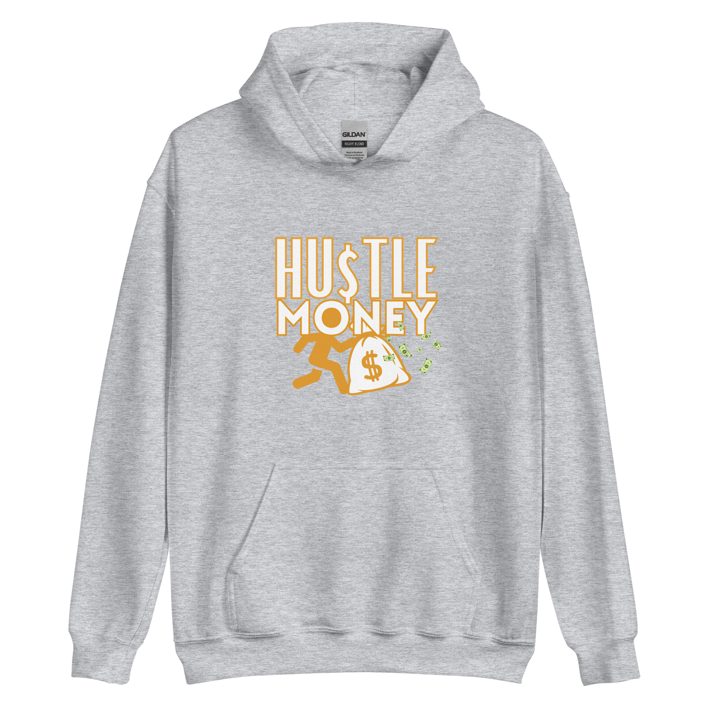 Unisex HM Hoodie (White/Gold)