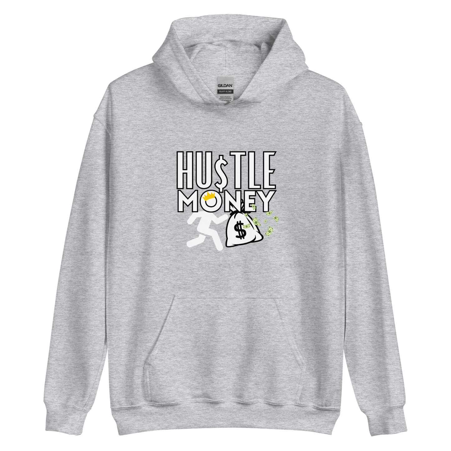 Unisex HM King Hoodie (White)