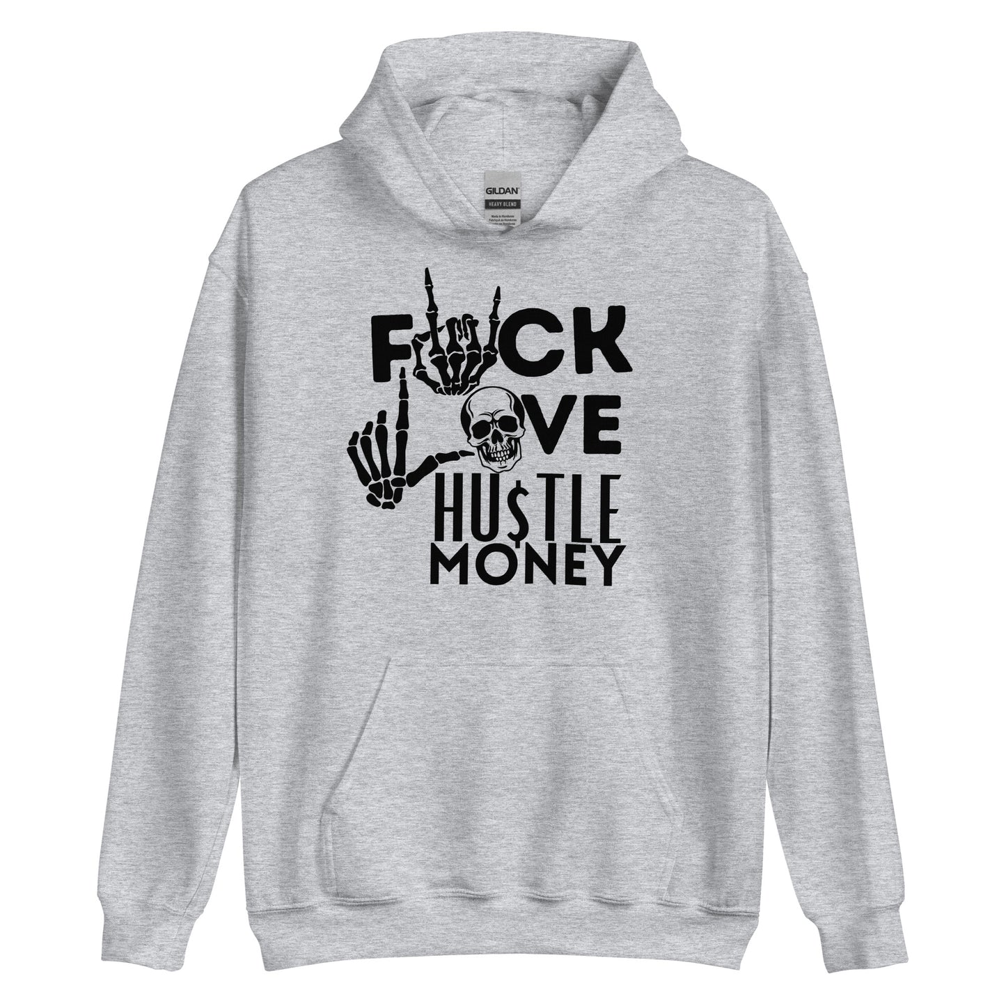 Unisex HM F Love Hoodie #1 (BLK)