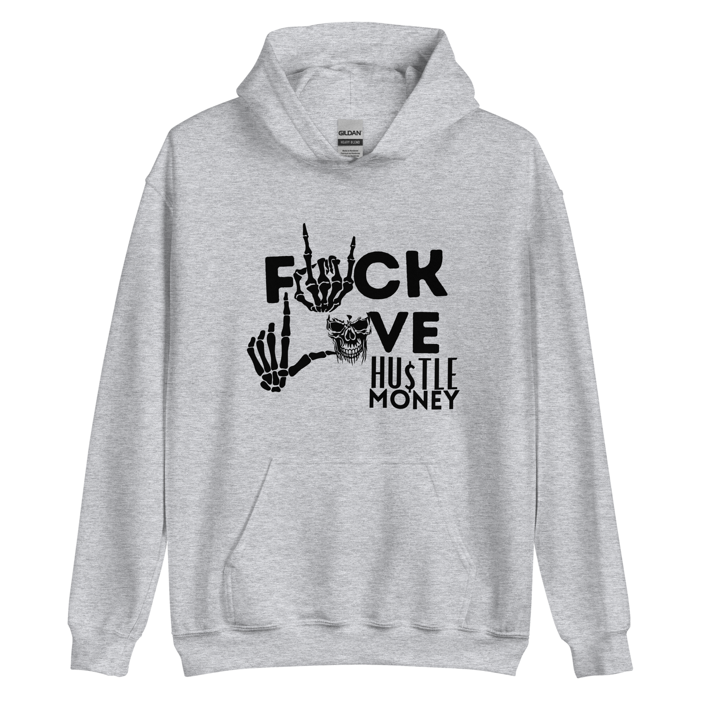 Unisex HM F Love Hoodie #2 (BLK)