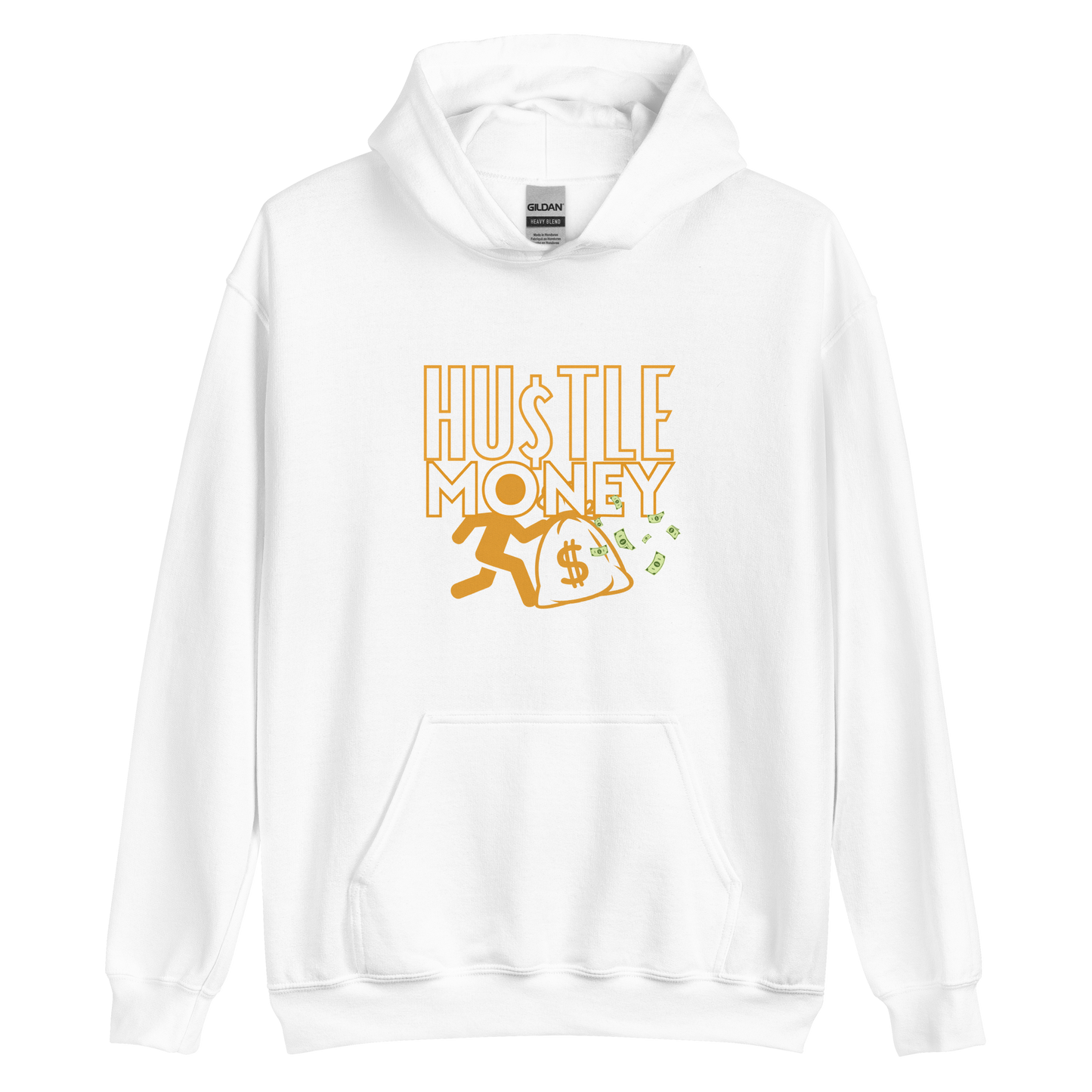 Unisex HM Hoodie (White/Gold)