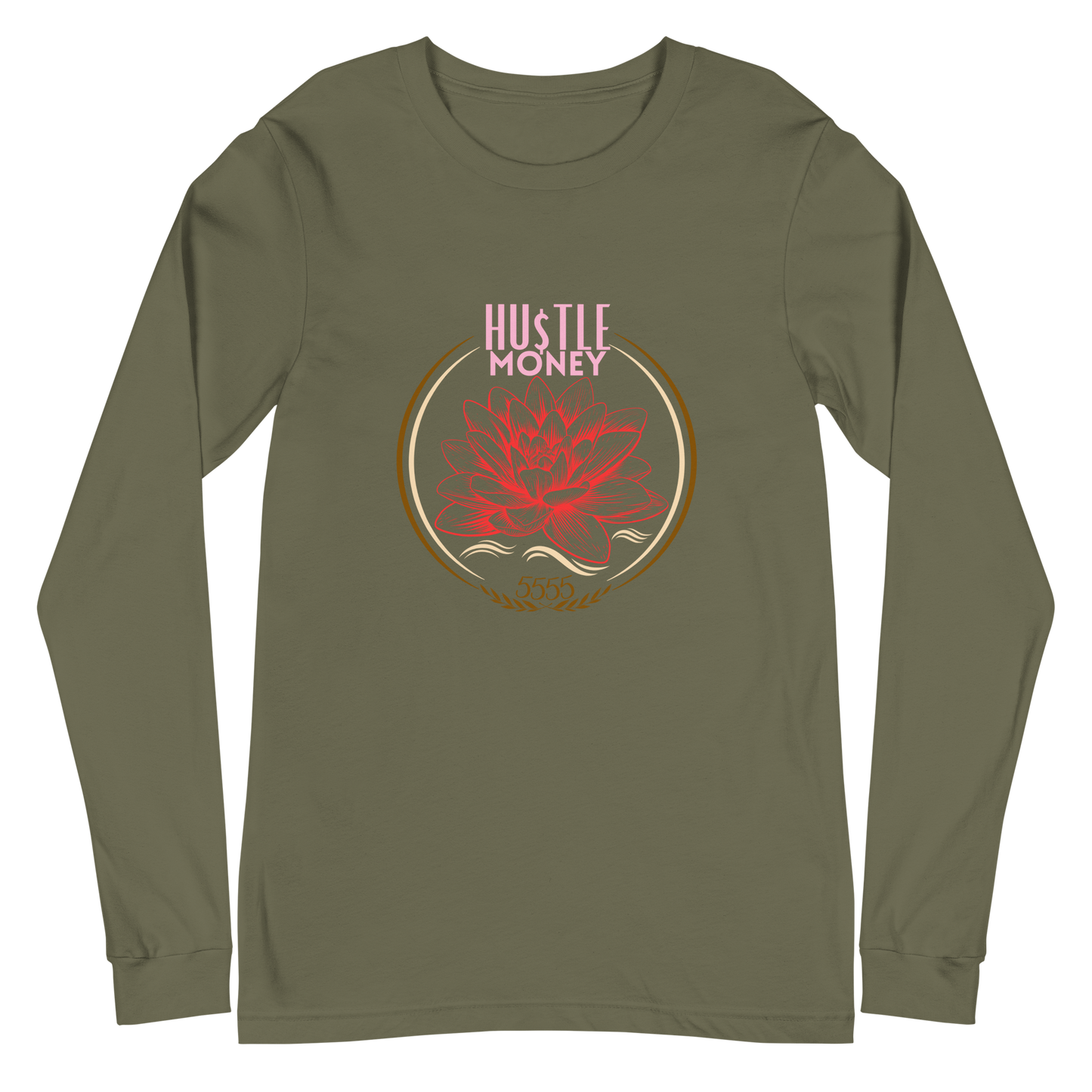 Unisex HM 5s Lotus Long Sleeve Tee