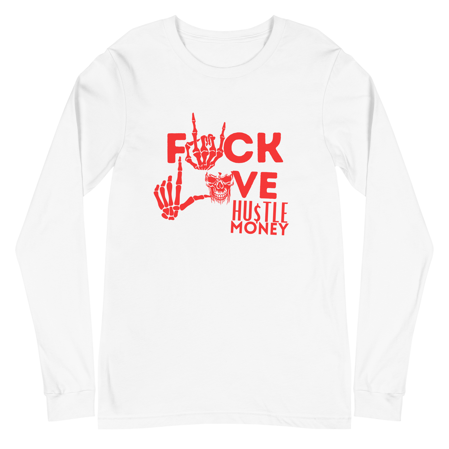 Unisex HM F Love Long Sleeve (RED)