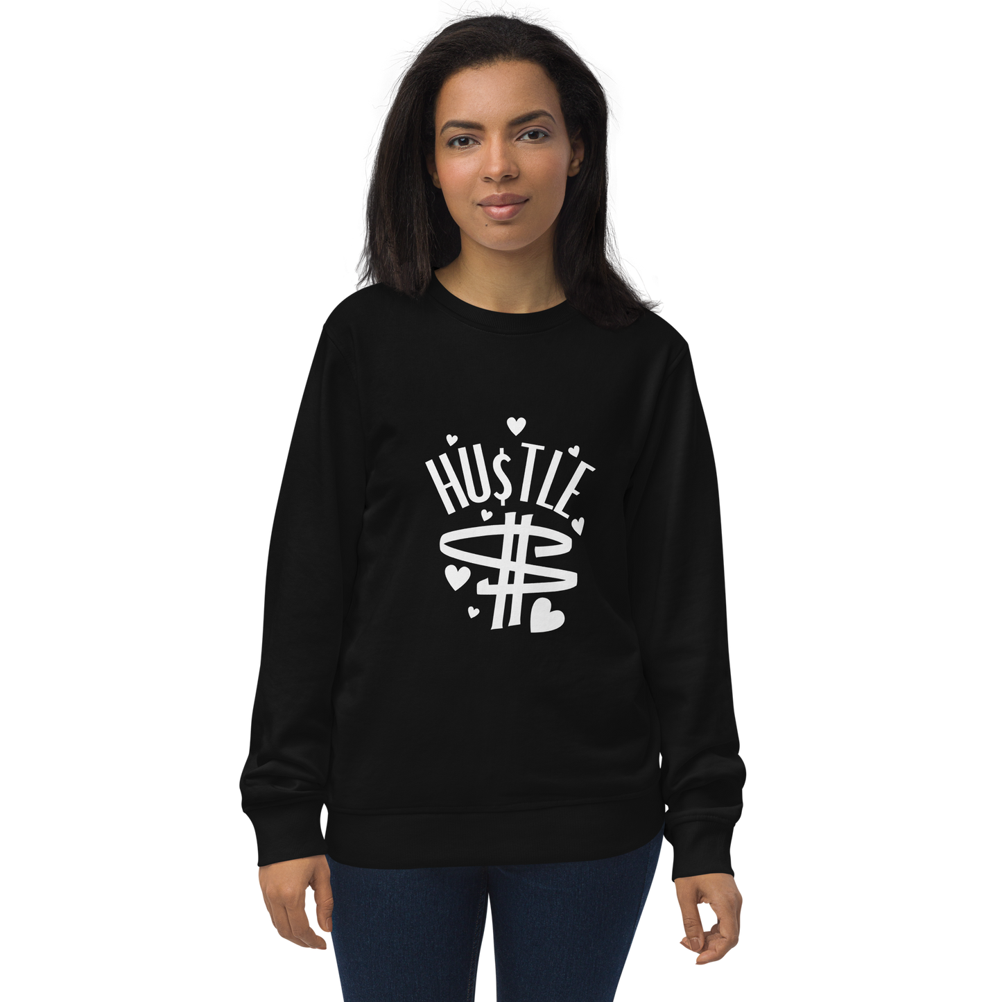 Hustle Money HERS sweatshirt (WHT)