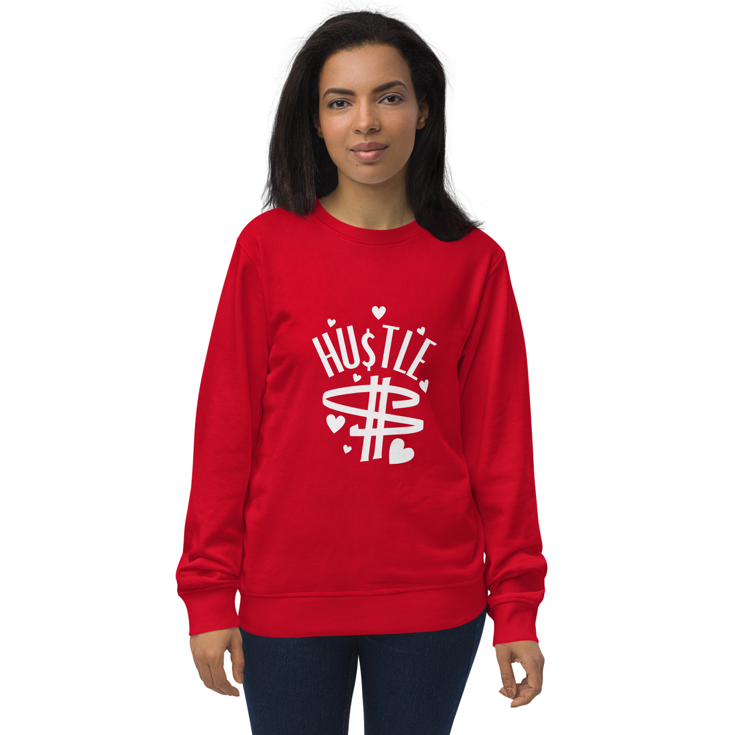 Hustle Money HERS sweatshirt (WHT)