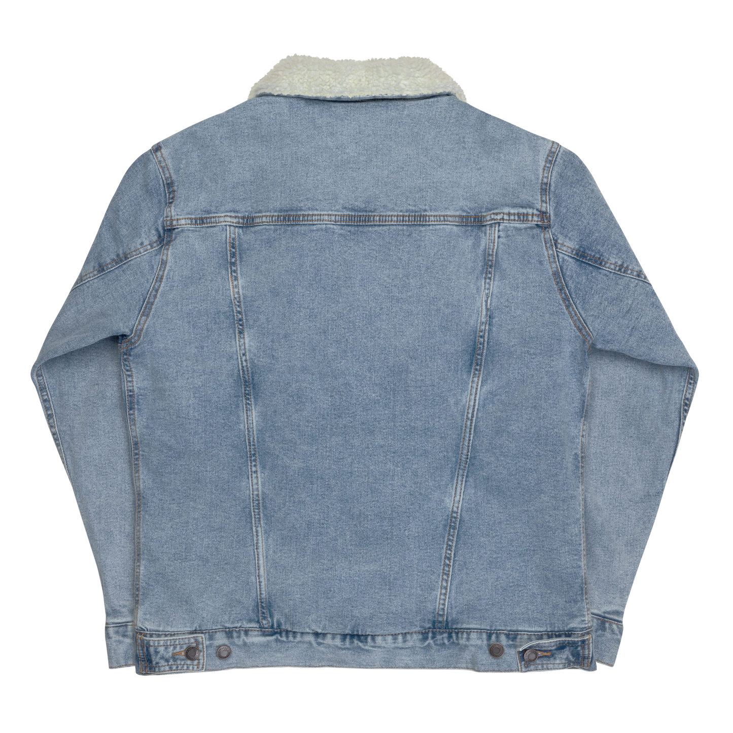 Unisex HM blue denim sherpa jacket